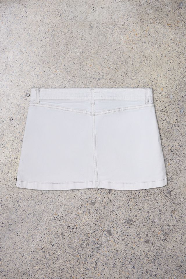 Urban Renewal One-Of-A-Kind Burberry Denim Mini Skirt #2