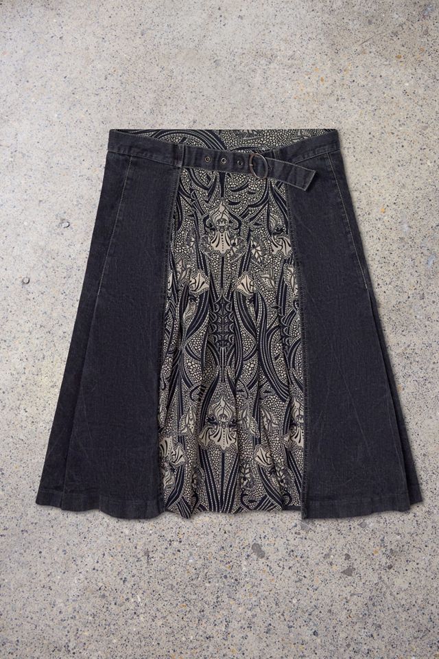 Urban Renewal One-Of-A-Kind Kenzo Denim Skirt