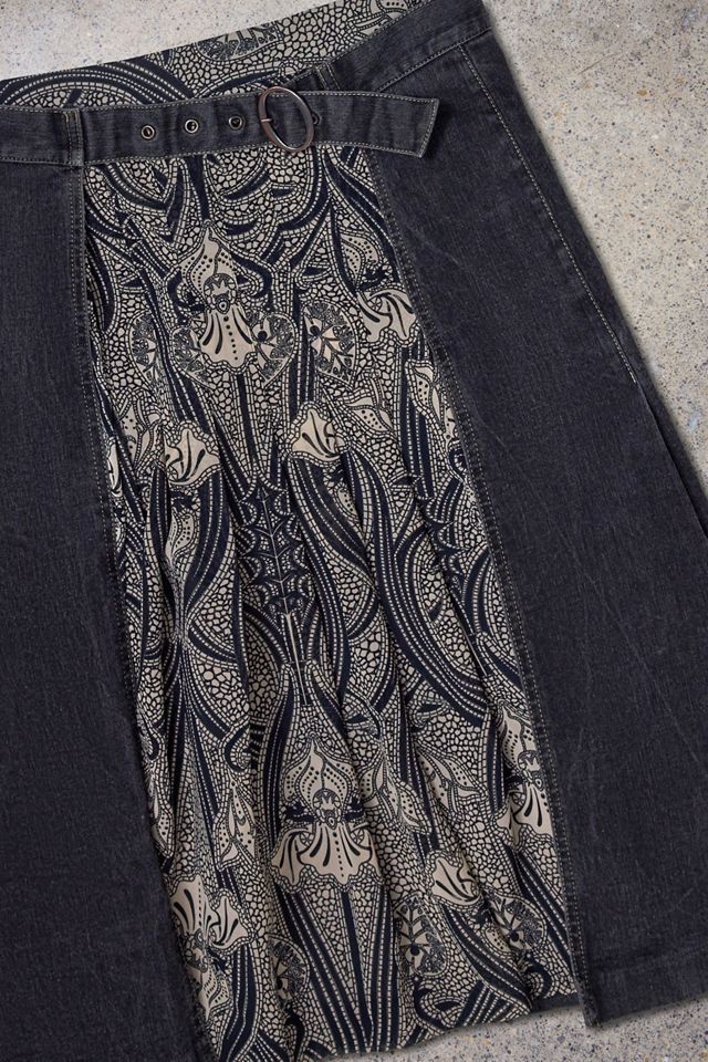 Urban Renewal One-Of-A-Kind Kenzo Denim Skirt #1
