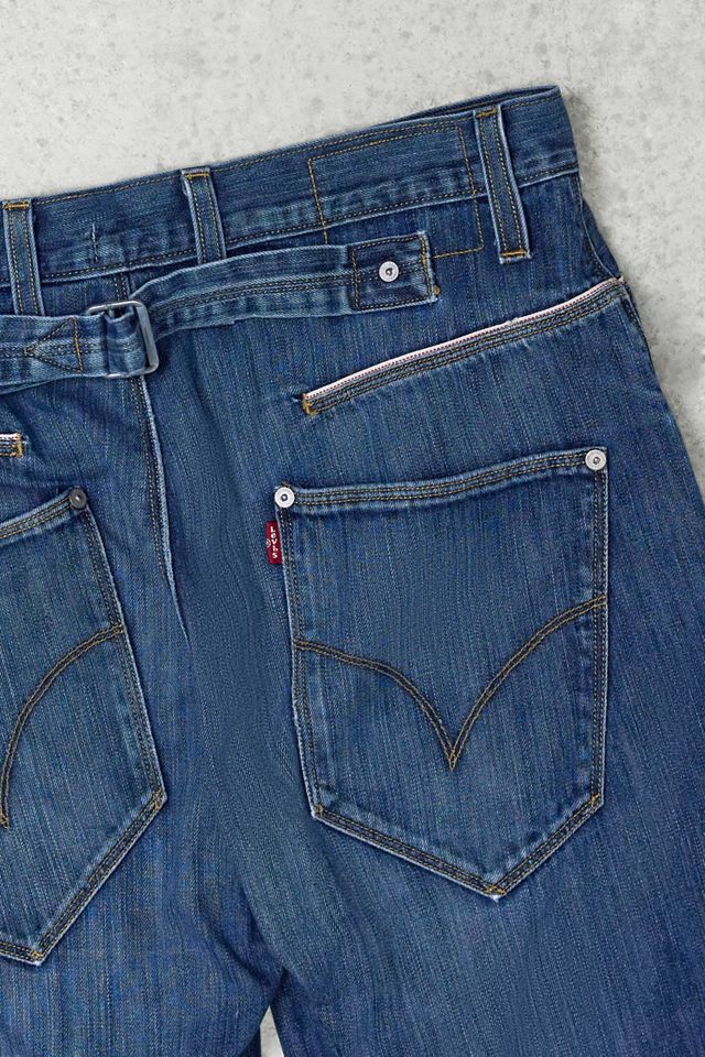 Urban Renewal One-Of-A-Kind Levi's Engineered Cinch Back Jeans #1