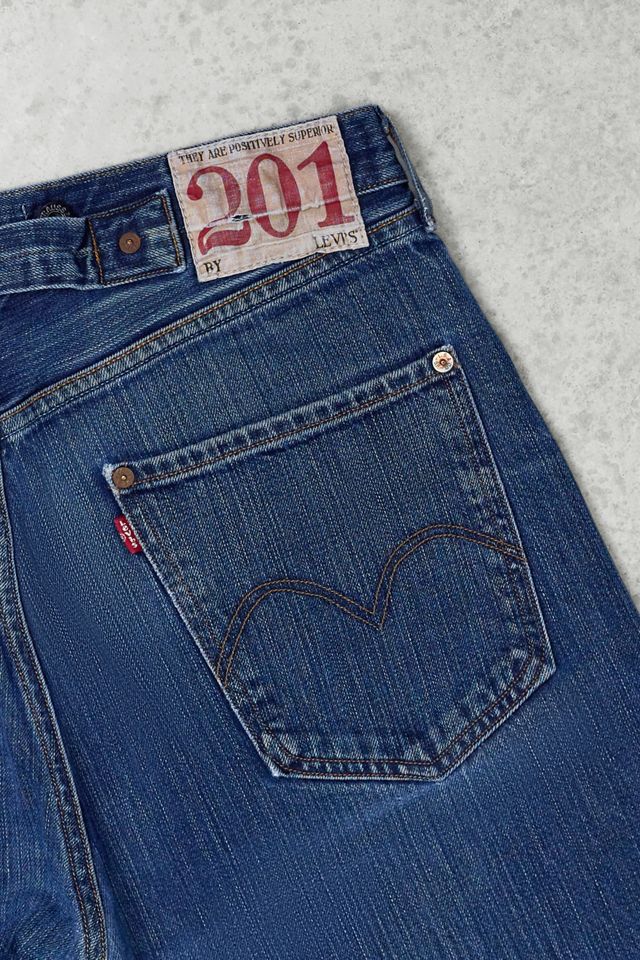 Urban Renewal One-Of-A-Kind Levi's Engineered Cinch Back Jeans #1