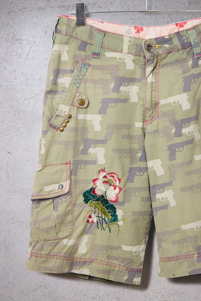 Urban Renewal One-Of-A-Kind De Puta Madre Camo Shorts #1
