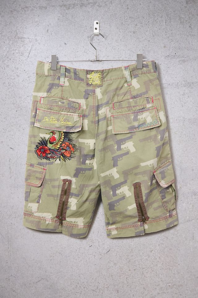 Urban Renewal One-Of-A-Kind De Puta Madre Camo Shorts #2