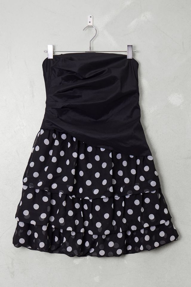 Urban Renewal One-Of-A-Kind Swing Polka Dot Mini Dress #2