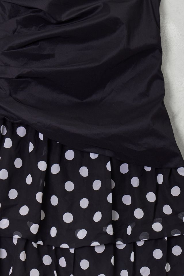 Urban Renewal One-Of-A-Kind Swing Polka Dot Mini Dress #3