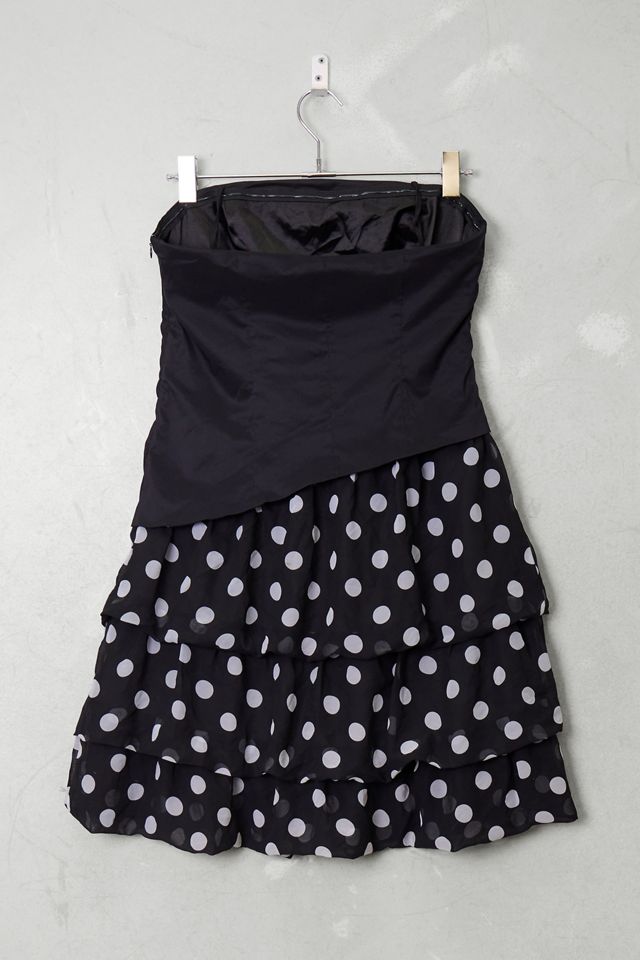 Urban Renewal One-Of-A-Kind Swing Polka Dot Mini Dress #4
