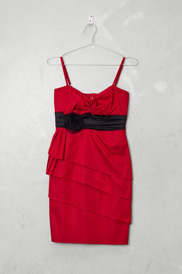 Urban Renewal One-Of-A-Kind Red Rose Mini Dress #2
