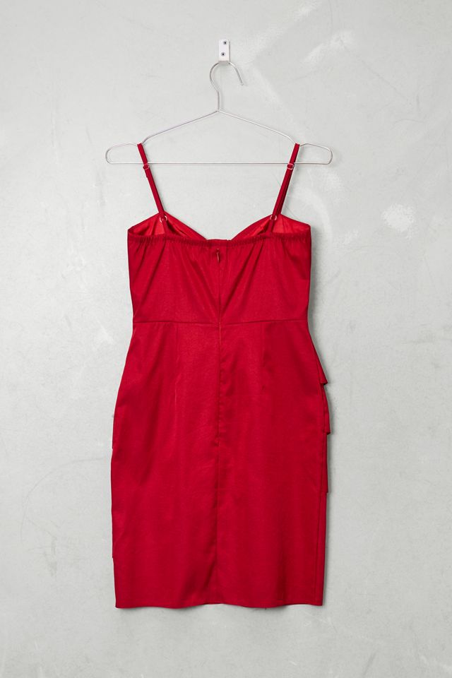 Urban Renewal One-Of-A-Kind Red Rose Mini Dress #4