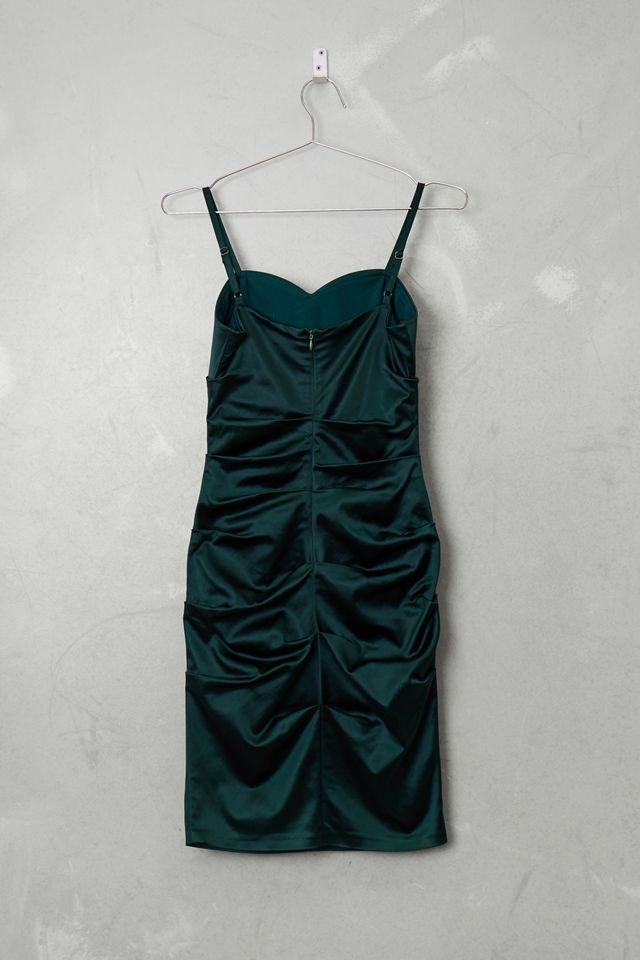 Urban Renewal One-Of-A-Kind Green Satin Dress #2