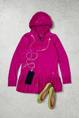 Urban Renewal One-Of-A-Kind GAP Velour Track Dress