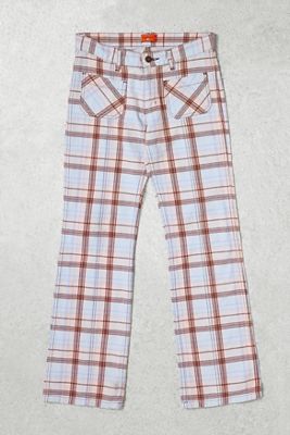Urban Renewal One-Of-A-Kind Fishbone Check Jeans