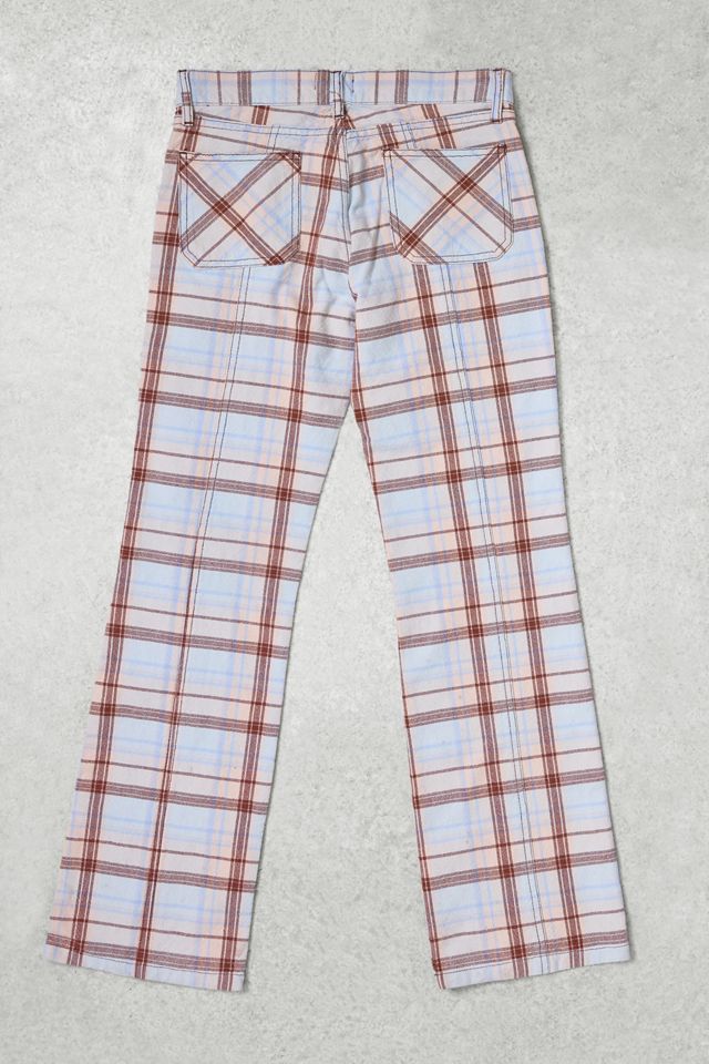 Urban Renewal One-Of-A-Kind Fishbone Check Jeans #2