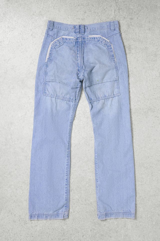 Urban Renewal One-Of-A-Kind Diesel Light Blue Denim Jeans #3