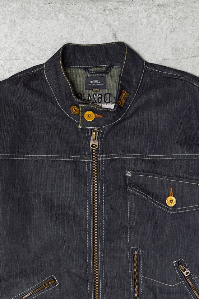 One-of-A-Kind Y2K Outerwear G-Star Cafe Racer Denim jacket  #1