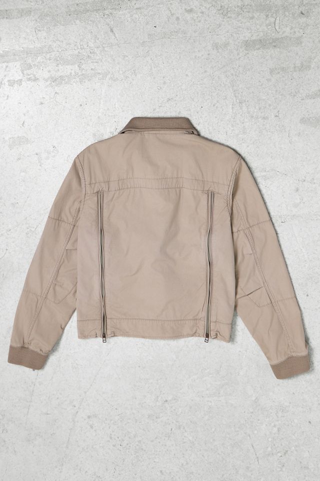 One-Of-A-Kind Y2K Outerwear G-Star Beige Harrington Jacket #2