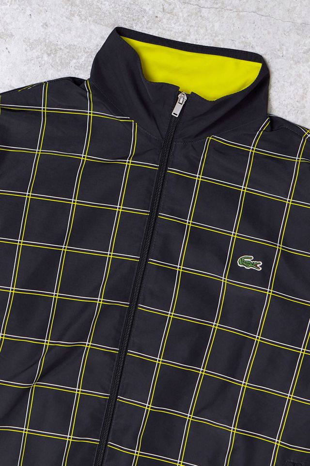 One-Of-A-Kind Y2K Outerwear Lacoste Check Print Harrington Jacket  #1