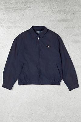 One-Of-A-Kind Y2K Outerwear Ralph Lauren Navy Harrington Jacket