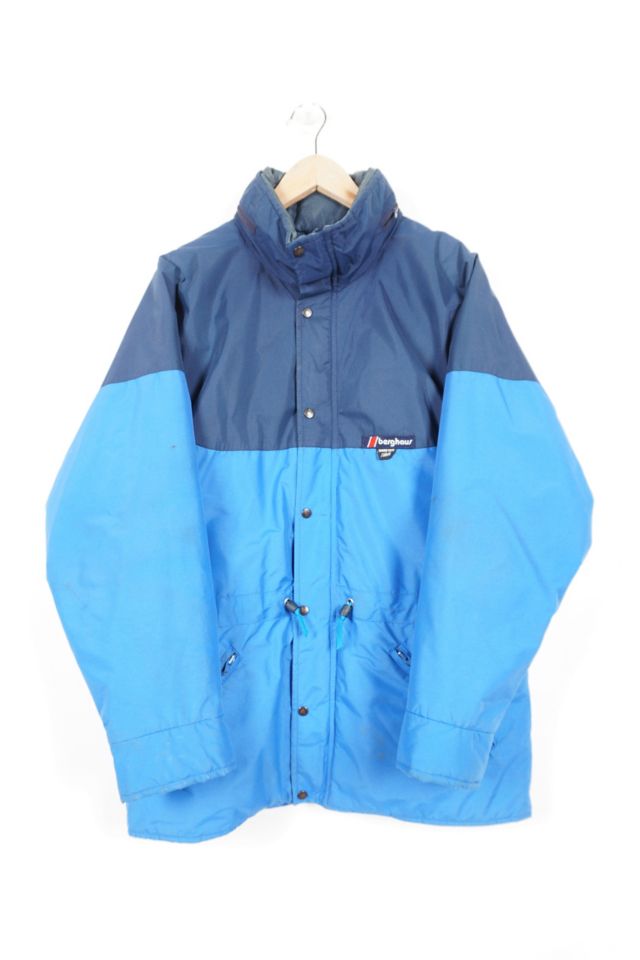 Berghaus UK VintageGORE-TEX Blue 80s 90s着丈約74cm