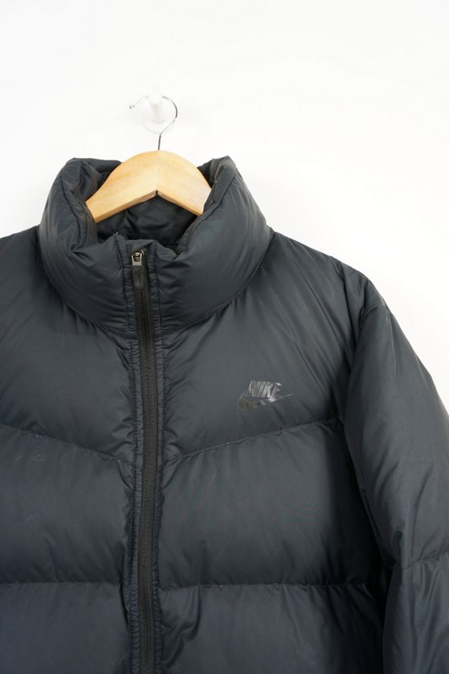 Urban Renewal One-Of-A-Kind Dark Grey Nike Puffer Jacket #1