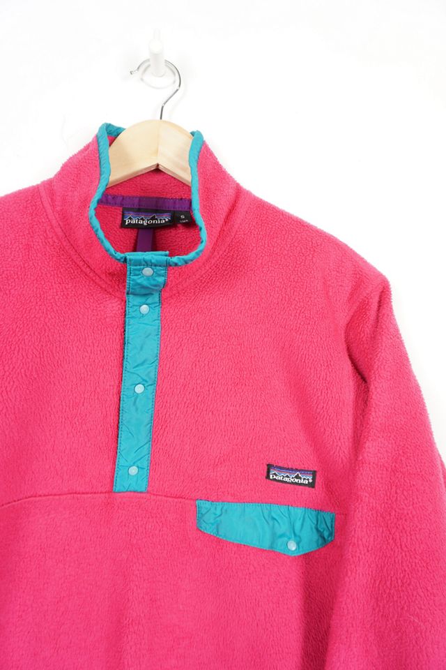 Urban Renewal One-Of-A-Kind Pink Patagonia Fleece  #1