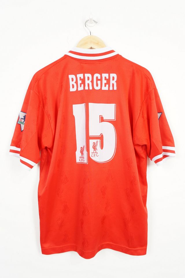 Urban Renewal One-Of-A-Kind Liverpool Patrik Berger 1996 Football Shirt  #2