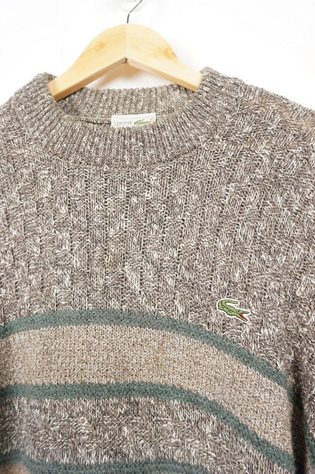 Urban Renewal One-Of-A-Kind Lacoste Stripe Knit Jumper #1