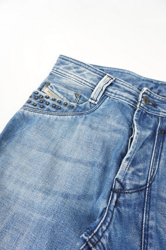 Urban Renewal One-Of-A-Kind Diesel Timmen Studded Jeans  #2