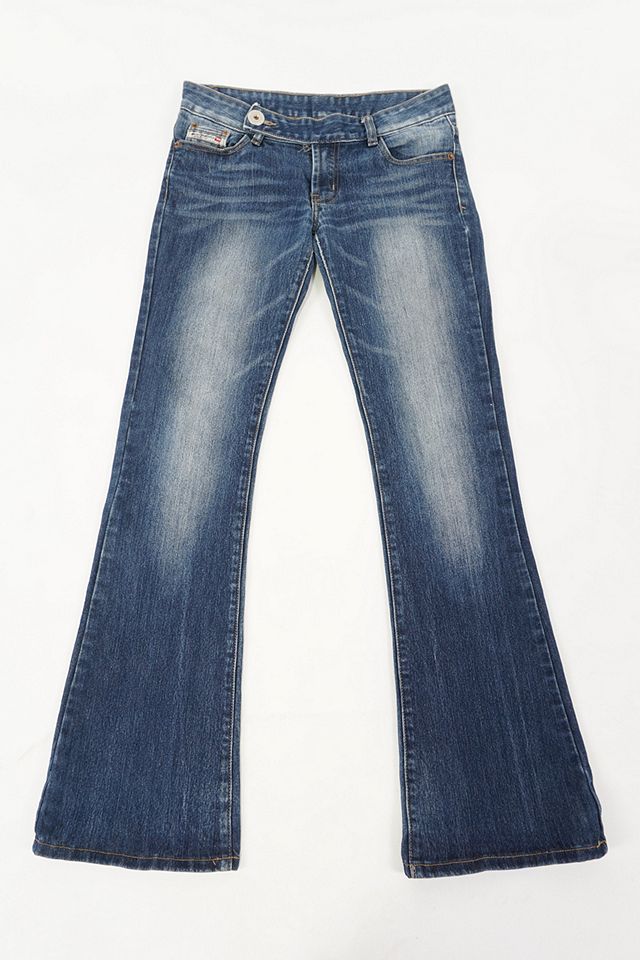 Urban Renewal One-Of-A-Kind Diesel Belted Jeans | Urban Outfitters UK