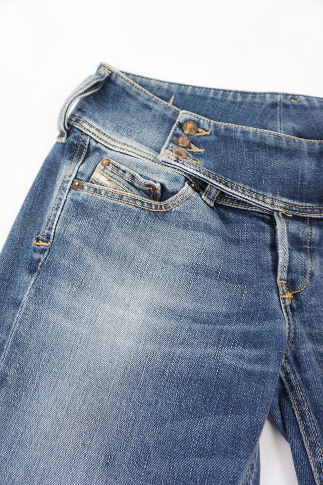 Urban Renewal One-Of-A-Kind Diesel Wrap Belt Jeans  #2