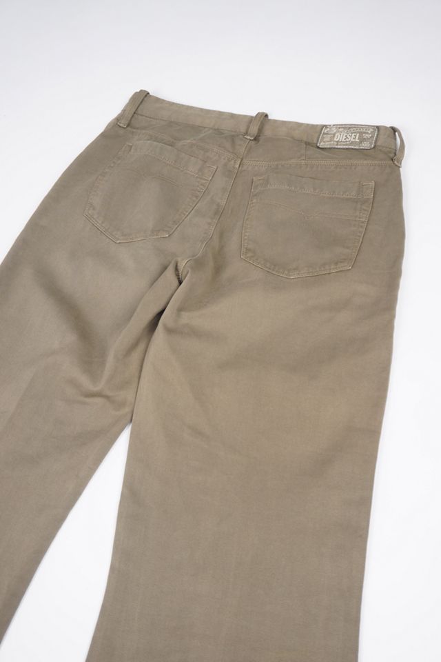 Urban Renewal One-Of-A-Kind Diesel Flared Chino Trousers #2