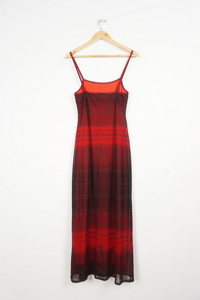 Urban Renewal One-Of-A-Kind New Look Red Ombre Prom Dress #2