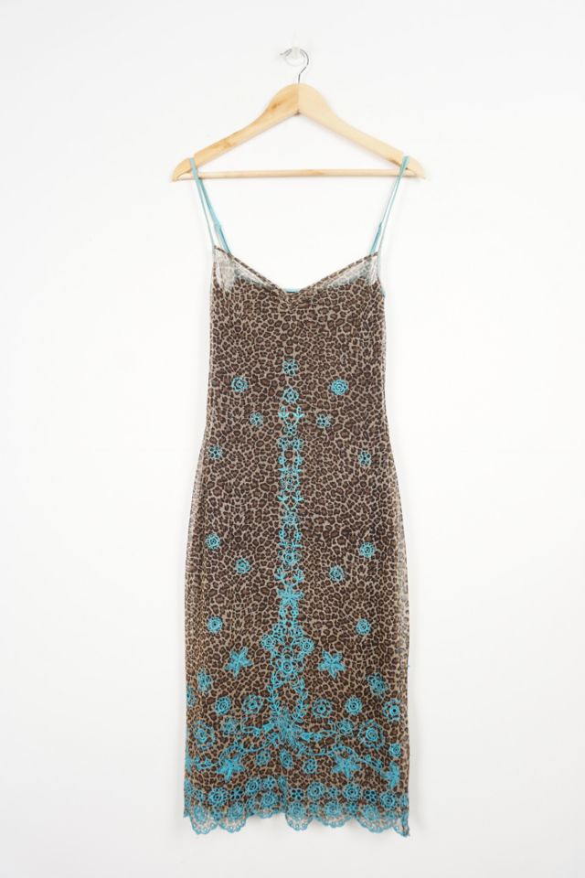 Karen millen best sale leopard lace dress