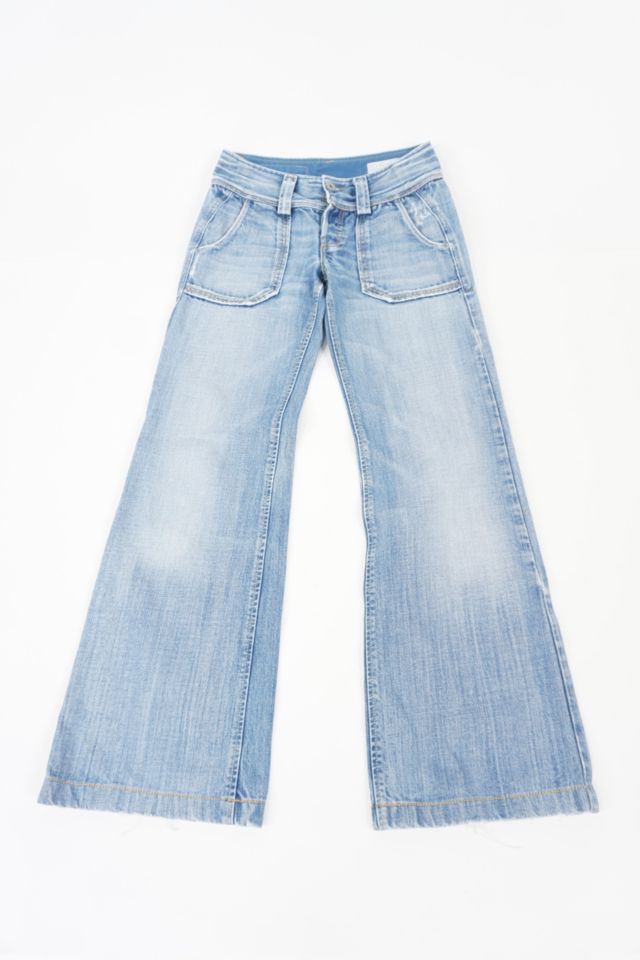 Urban Renewal One-Of-A-Kind Diesel Light Wash Jeans | Urban Outfitters UK