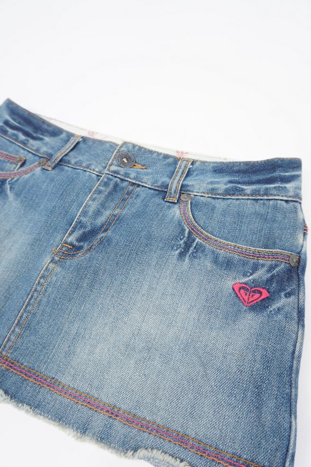 Urban Renewal One-Of-A-Kind Roxy Denim Mini Skirt  #1