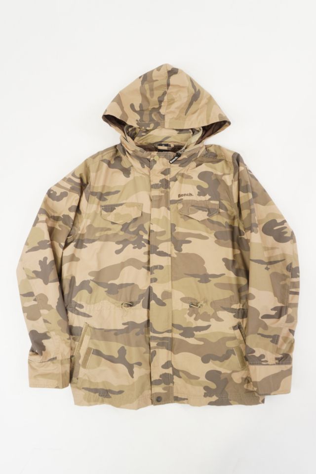 Urban Renewal One-Of-A-Kind Bench Camouflage Parka Jacket | Urban ...