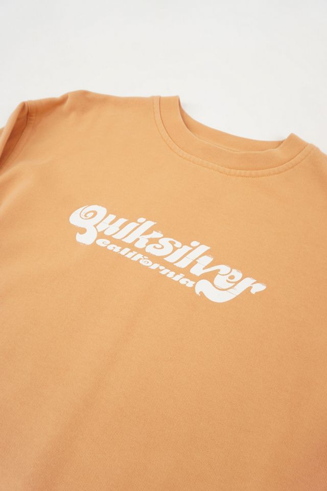 Urban Renewal One-Of-A-Kind Orange Quiksilver Sweatshirt  #2