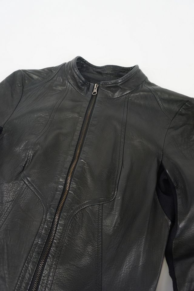 Veste en cuir ajustée KOOKAI unique en son genre Urban Renewal #1
