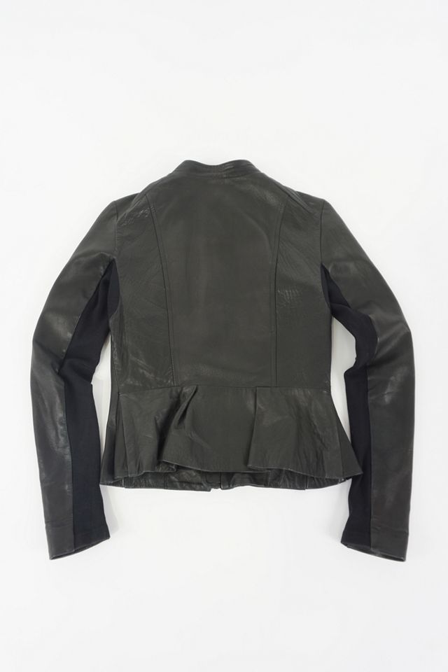 Veste en cuir ajustée KOOKAI unique en son genre Urban Renewal #2