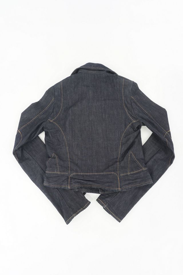 Urban Renewal One-Of-A-Kind True Religion Denim Biker Jacket  #2