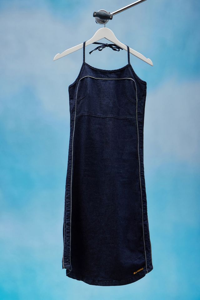 white christmas dresses Billabong Women's Jade Saltwashed Denim Dress - Blue Mist main image 1