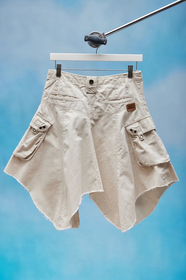 Urban Renewal One-Of-A-Kind Billabong Asymmetrical Cargo Skirt  #2