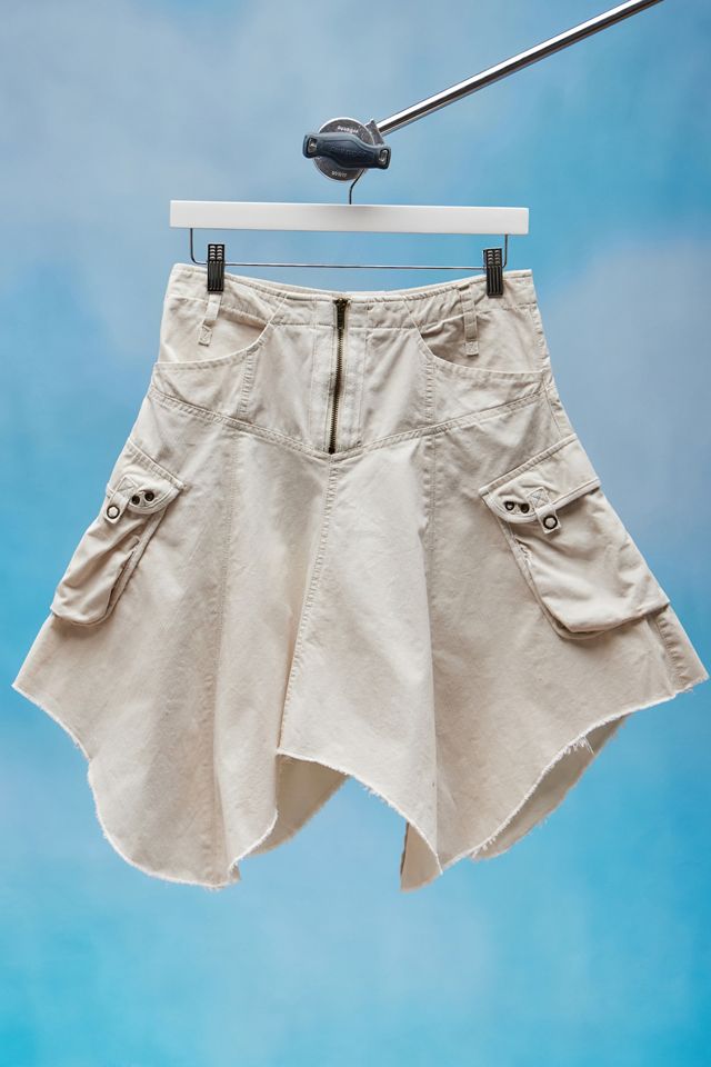 Urban Renewal One-Of-A-Kind Billabong Asymmetrical Cargo Skirt  #5