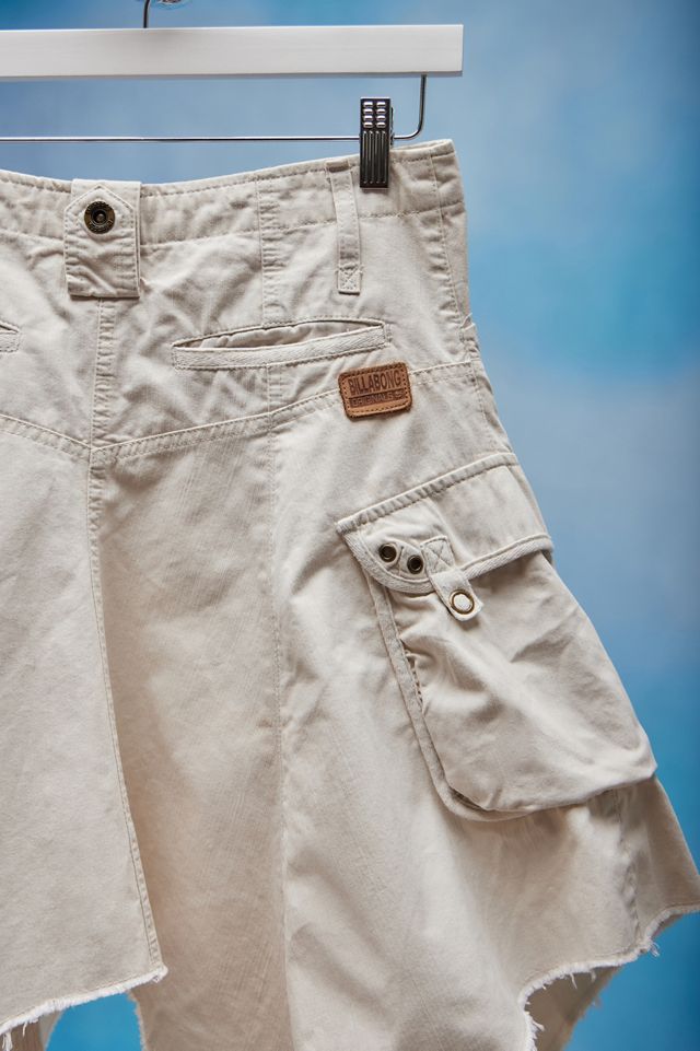 Urban Renewal One-Of-A-Kind Billabong Asymmetrical Cargo Skirt  #6