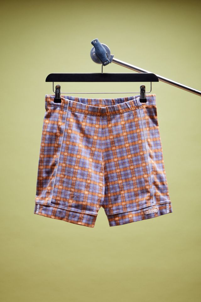 Urban Renewal One Of A Kind adidas Checkerboard Cycling Shorts