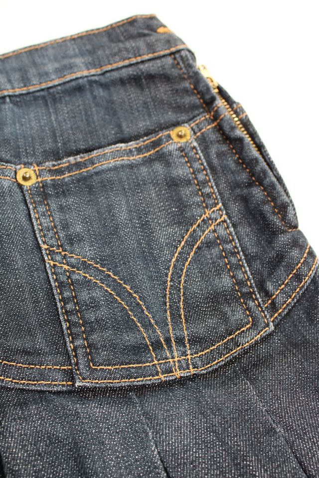 Urban Renewal One-Of-A-Kind D&G Denim Mini Skirt #3