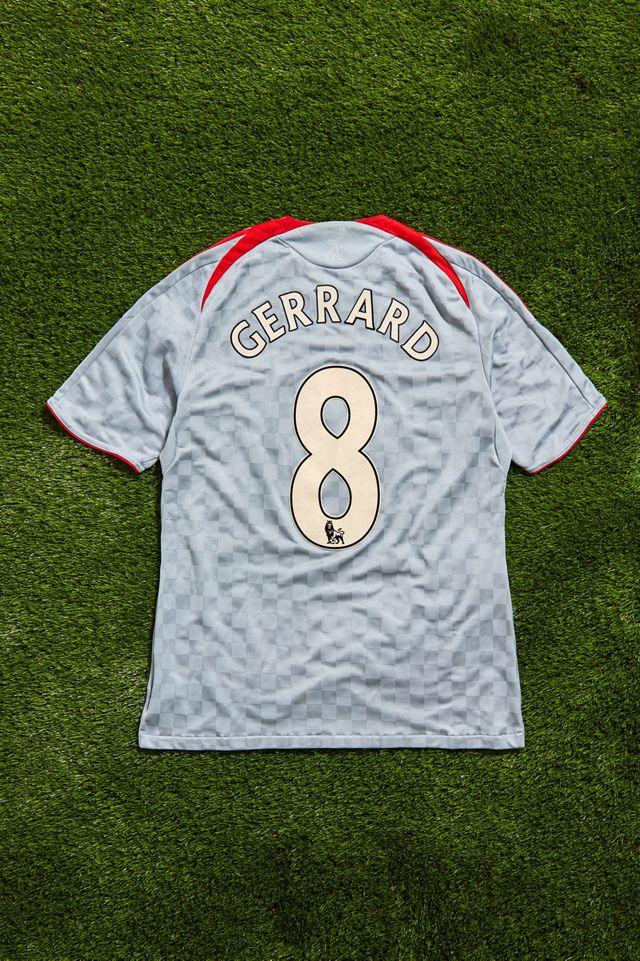 Urban Renewal One-Of-A-Kind Liverpool Steven Gerrard Football Shirt #4