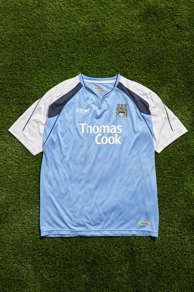 Urban Renewal OneOfAKind Man City Football TShirt Urban Outfitters UK