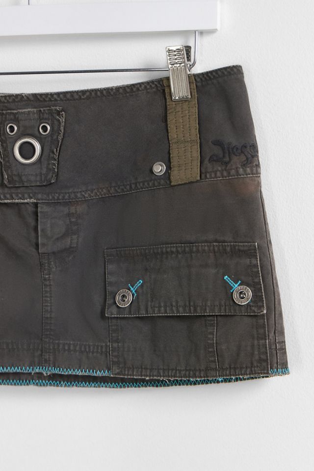 Urban Renewal One-Of-A-Kind Diesel Chocolate Mini Skirt #1