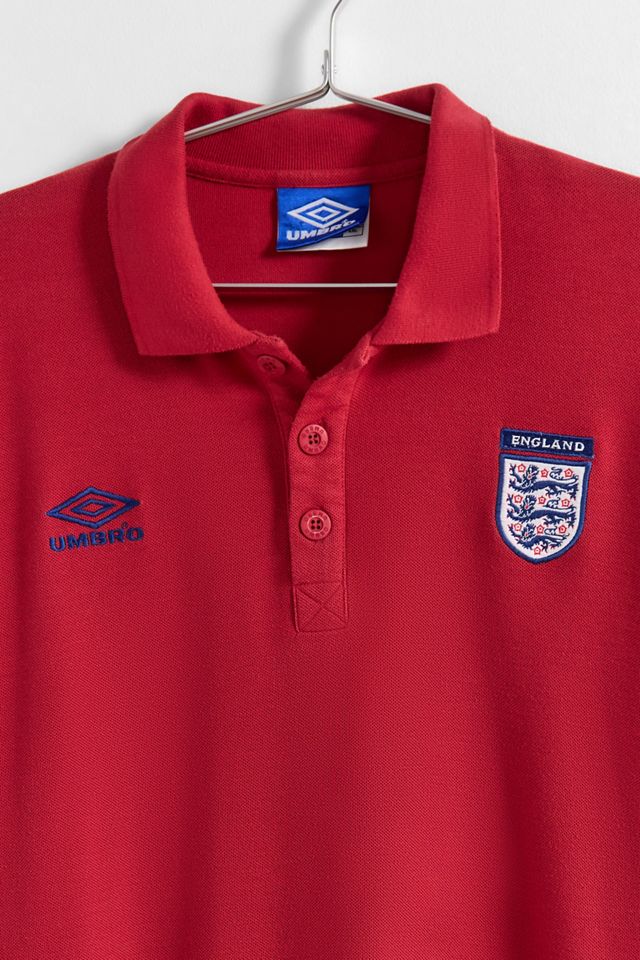 Urban Renewal One-Of-A-Kind Umbro England Polo Shirt #1