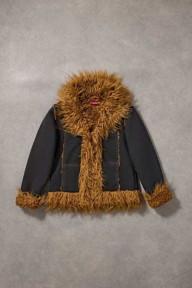 Urban Renewal One-Of-A-Kind Denim Jacket #3